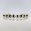Pulso Tenis 21.3 g / 17.5 cm / 7.5 mm Plata 925