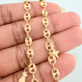 Tobillera GC Dijes 6.2gr / 24.5cm / Oro Amarillo 18K %