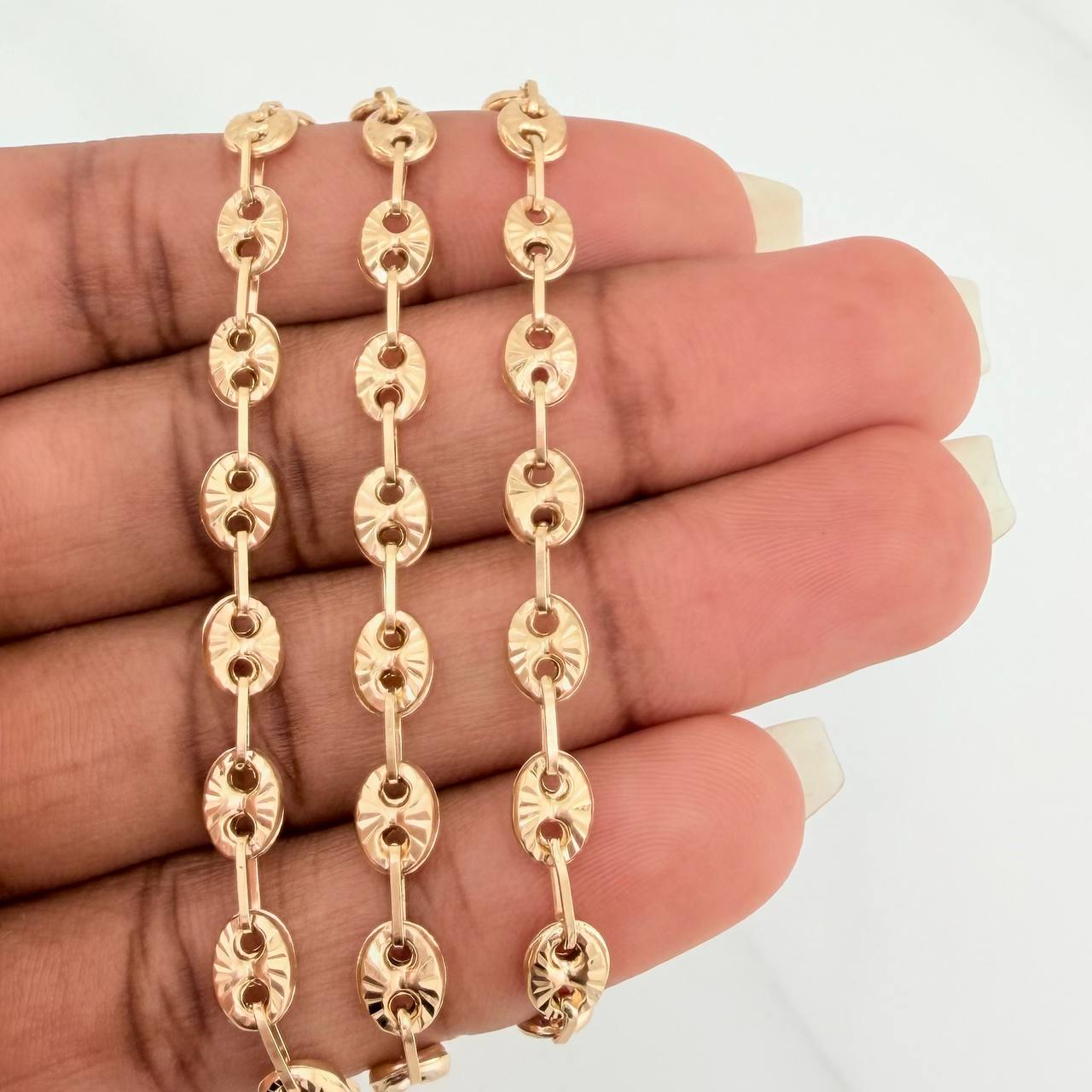 Cadena GC 13.35gr / 62.3cm / 4.95mm Oro Amarillo 18K