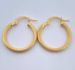 Candongas Tefi 1.4gr / 2.3cm / Oro Amarillo 18K %