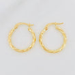 Candongas Kari 1.2g / 1.9cm Oro Amarillo 18K