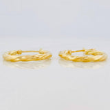 Candongas Kari 1.2g / 1.9cm Oro Amarillo 18K