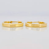 Candongas Hexa 1.3g / 1.8cm Oro Amarillo 18K