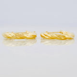 Candongas Kari 1.2g / 1.6cm Oro Amarillo 18K