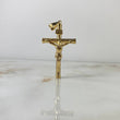 Dije Cristo Cruz 3.05gr / 5.6cm / Atornillado Oro Amarillo ©