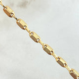 Pulso Rustico Adije 4.2gr / 21cm / Oro Amarillo Nac.Esp. 18K *