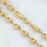 Cadena GC Rustica Tornillo 12.1gr / 60cm / Oro Amarillo Nac.Esp. 18K