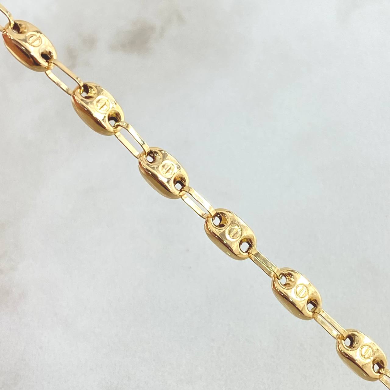 Cadena GC Rustica Tornillo 12.1gr / 60cm / Oro Amarillo Nac.Esp. 18K