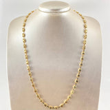 Cadena GC Rustica Tornillo 12.1gr / 60cm / Oro Amarillo Nac.Esp. 18K