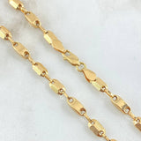 Cadena Rustica Adije 9.65gr / 50cm / Oro Amarillo Nac.Esp. 18K