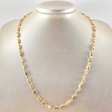Cadena Rustica Adije 9.65gr / 50cm / Oro Amarillo Nac.Esp. 18K