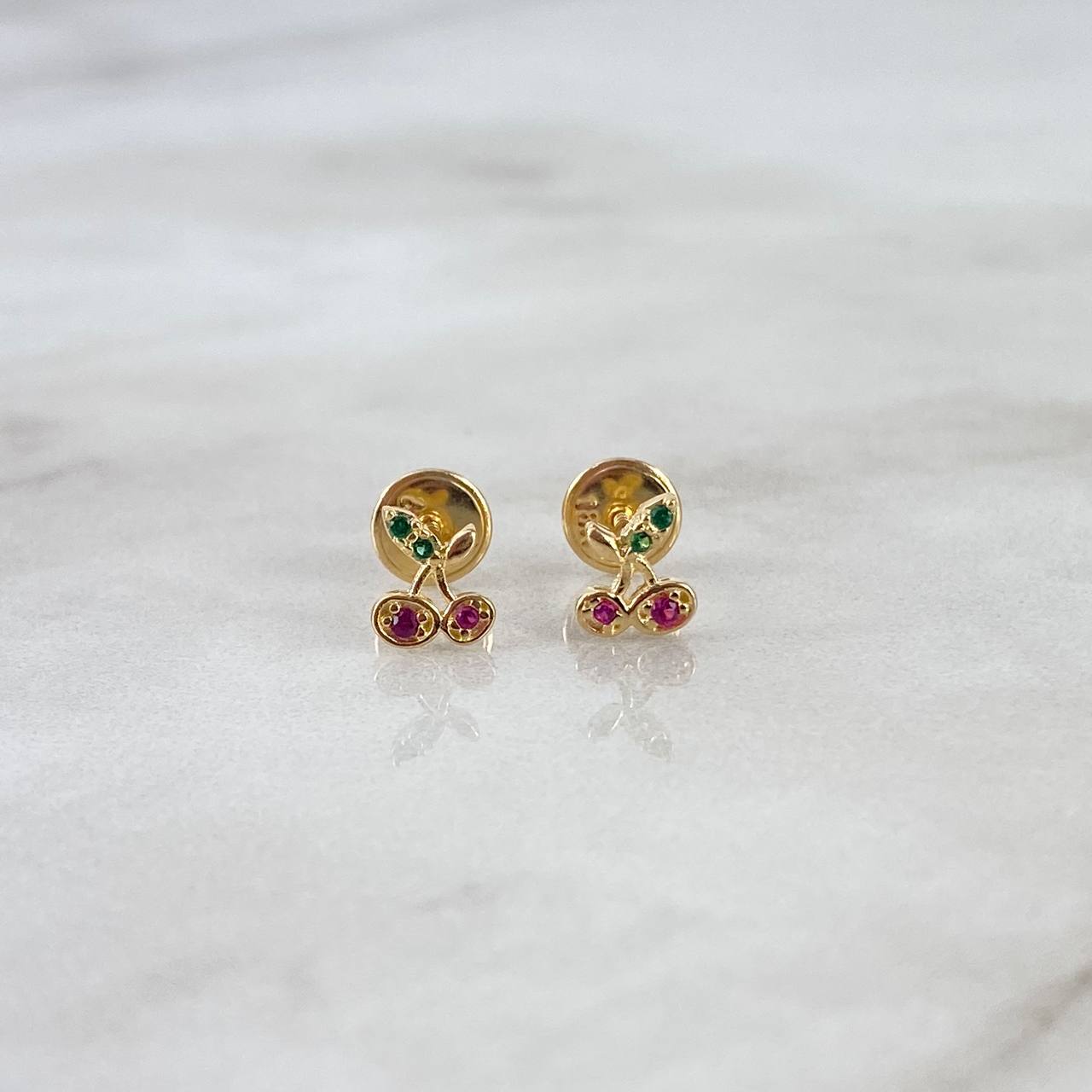 Topos Cerezas 0.75gr / Oro Amarillo