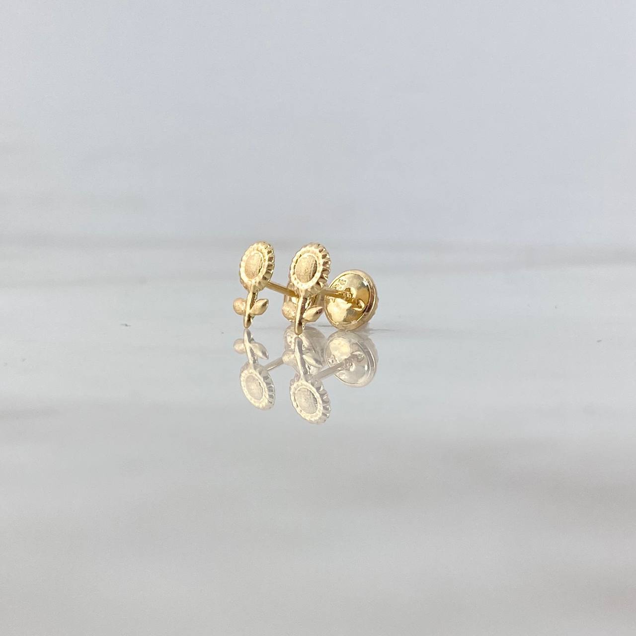 Topos Girasol 0.6gr / Oro Amarillo ©