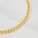 Pulso Cubano 3.85g / 20.05cm / 5.06mm Oro Amarillo 18K