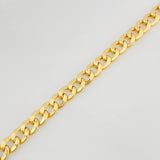 Pulso Cubano 3.95g / 20.05cm / 5.12mm Oro Amarillo 18K