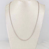 Cadena Ice 12.25g / 60cm / 2.25mm Oro Blanco 18K