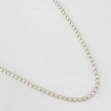Cadena Ice 12.25g / 60cm / 2.25mm Oro Blanco 18K