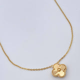 Cadena Aro Seguido Trebol 4.3gr / 50.1cm / 1.23mm Oro Amarillo 18K &