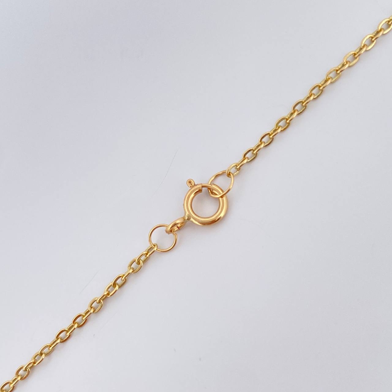 Cadena Aro Seguido Trebol 4.2gr / 50.2cm / 0.8mm Oro Amarillo 18K %