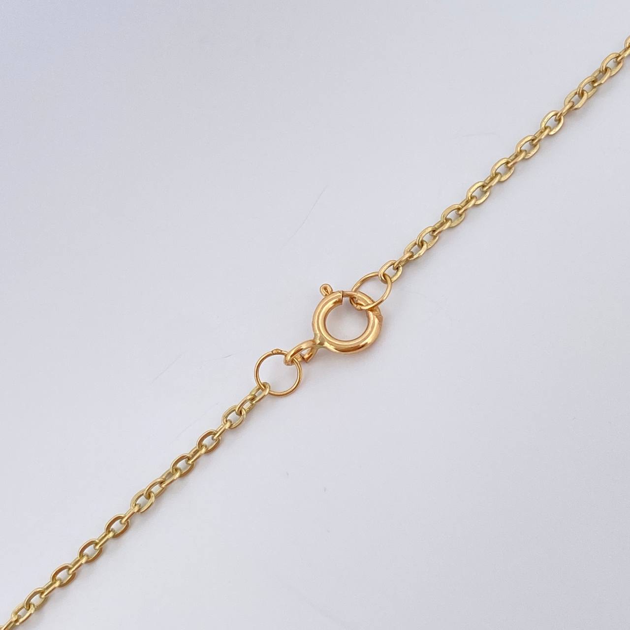 Cadena Aro Seguido Trebol 4.45gr / 46.2cm / 1.2mm Oro Amarillo Nac.Esp. 18K &