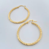 Candongas Megan 1.95gr / 3.2cm / Oro Amarillo 18K &