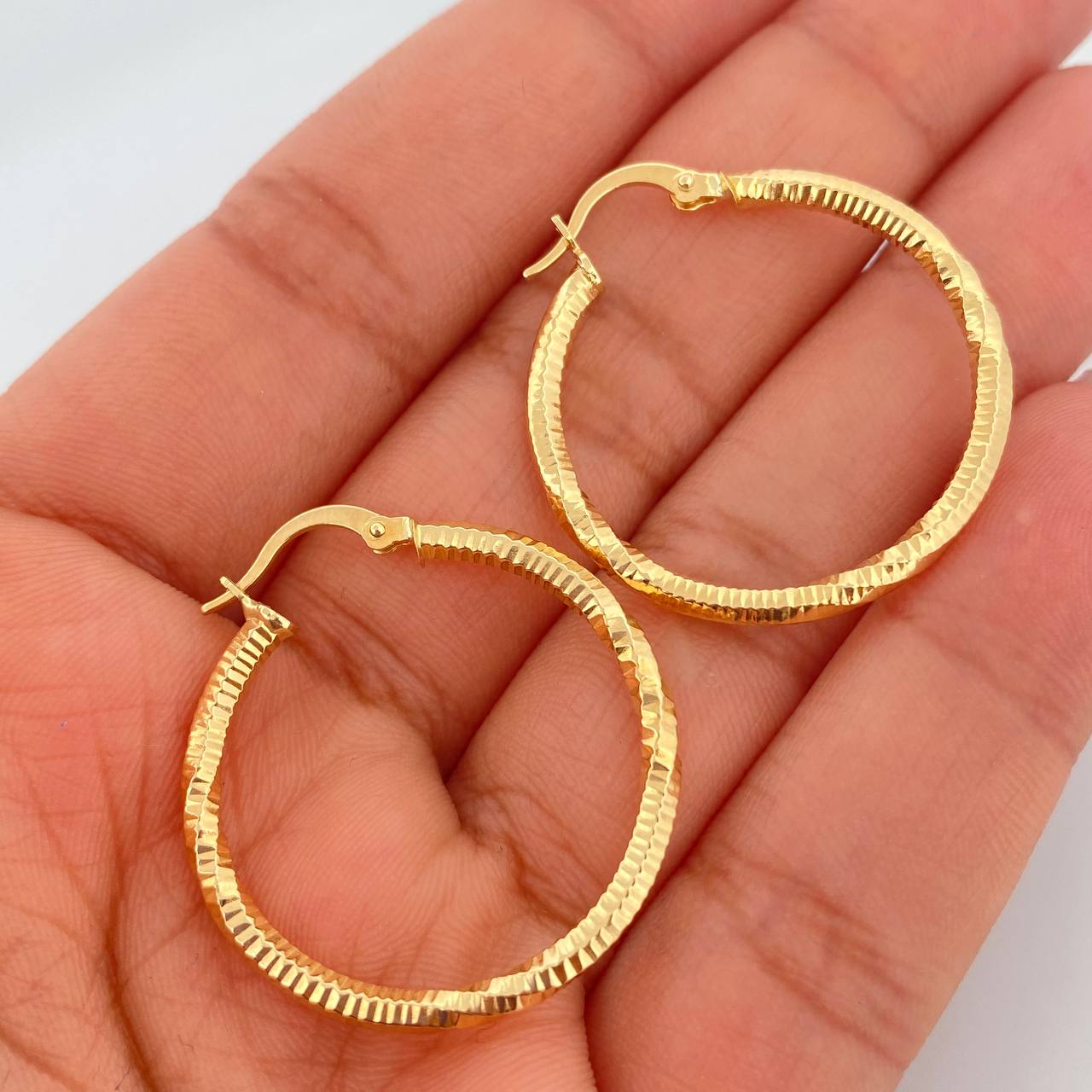 Candongas Megan 2.3gr / 3.3cm / Oro Amarillo 18K &