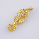 Dije Caballo de Mar 2.1g / 3.2cm Oro Amarillo 18K