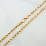 Cadena Militar 19.4 g / 63.2 cm / 3.19 mm Oro Amarillo 18K