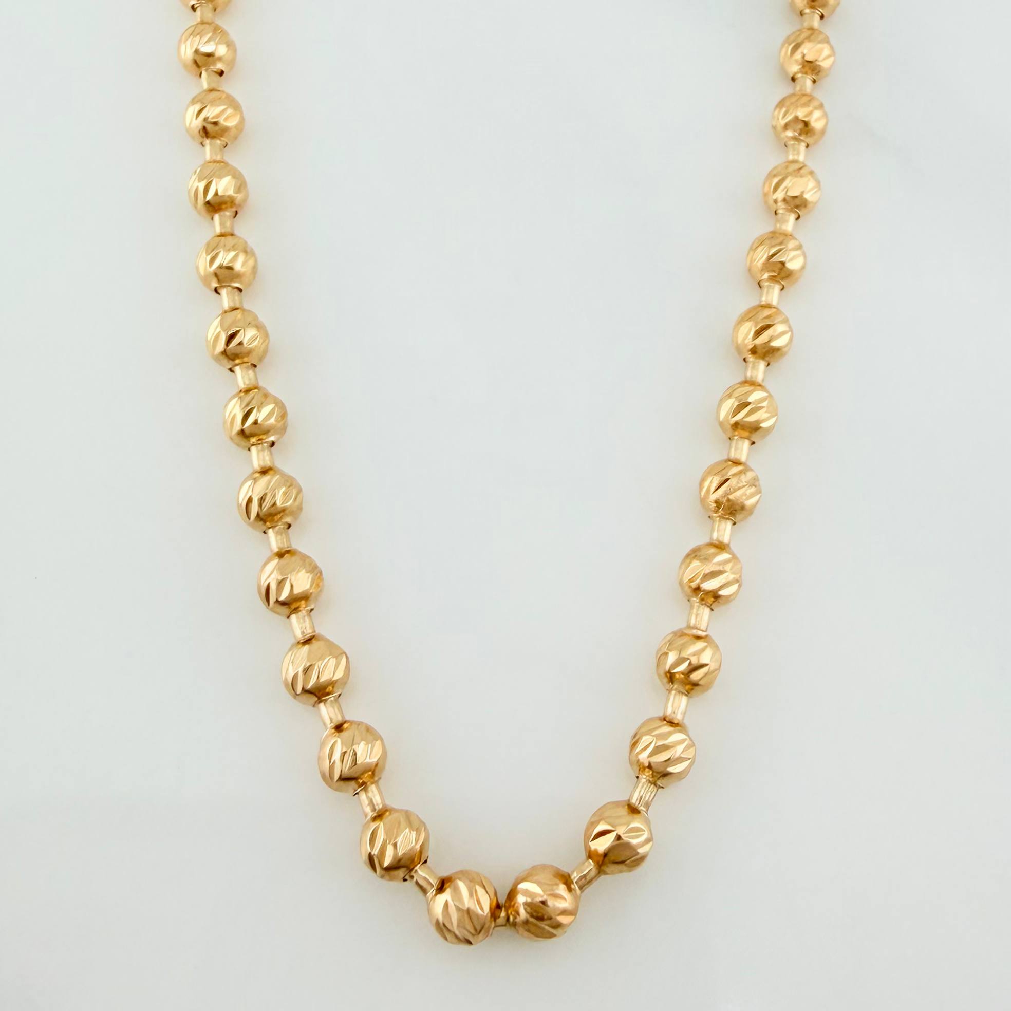 Cadena Militar 19.4 g / 63.2 cm / 3.19 mm Oro Amarillo 18K