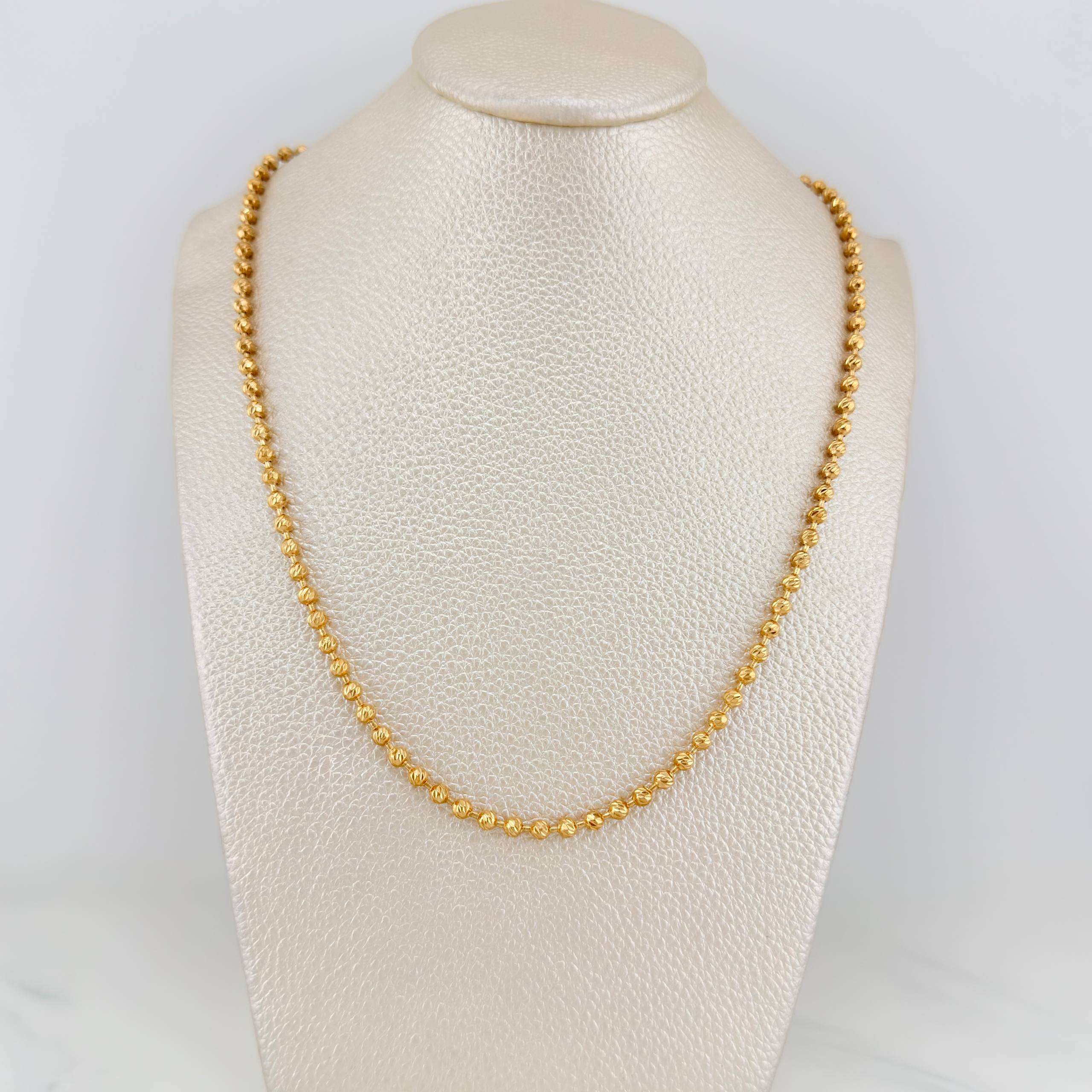 Cadena Militar 19.4 g / 63.2 cm / 3.19 mm Oro Amarillo 18K