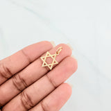 Dije Estrella De David 0.7 g / 2.2 cm Oro Amarillo 18K