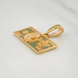 Dije One Dólar 3.45 g / 2.1 cm Oro Amarillo 18K