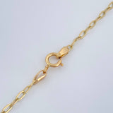 Cadena Trebol Cajon 3.3gr / 44.5cm / 1.77mm Oro Amarillo 18K %