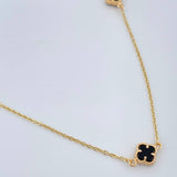 Cadena Trebol Aro Seguido 4.4gr / 45.8cm / 1.4mm Oro Amarillo Nac.Esp. 18K %