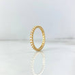 Anillo Churumbela 1.95gr / T8 / Circones Blancos Oro Amarillo