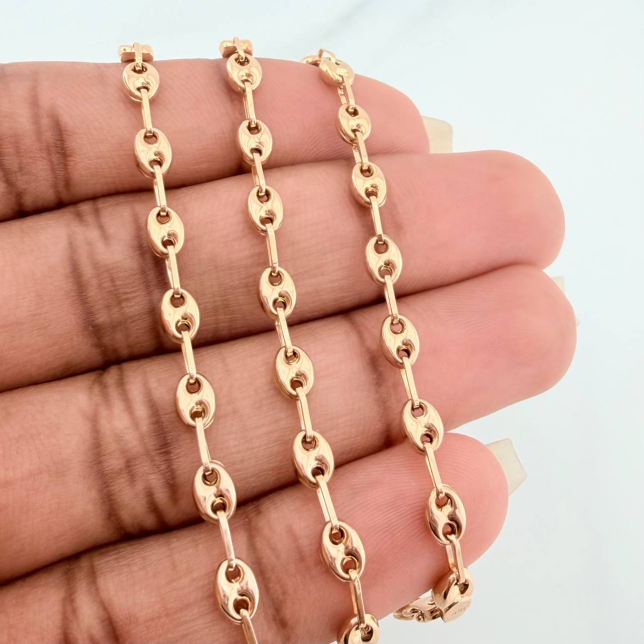 Cadena GC 6.25gr / 46.5cm / 3.65mm Oro Amarillo 18K &