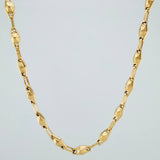Cadena Rustica Eslabon 11gr / 62.5cm / 4.4mm Oro Amarillo 18K %