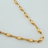 Cadena Rustica Eslabon 11gr / 62.5cm / 4.4mm Oro Amarillo 18K %