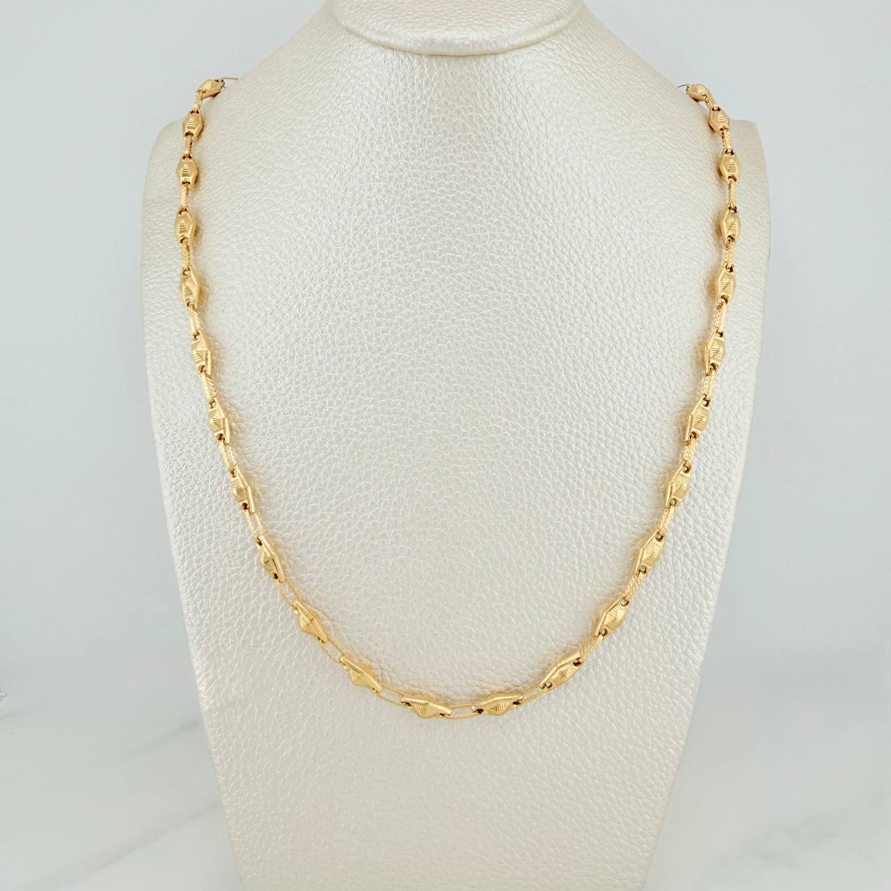 Cadena Rustica Eslabon 11gr / 62.5cm / 4.4mm Oro Amarillo 18K %