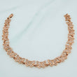 Pulso Mariposas 10.6gr / 19.5cm / 6.75mm Oro Rosa 18K