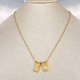 Cadena Aro seguido escapulario 4.05gr / 46cm / 1.4mm Oro Amarillo 18K %