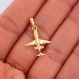 Dije Avion 1.05gr / 2.5cm / Oro Amarillo 18K %