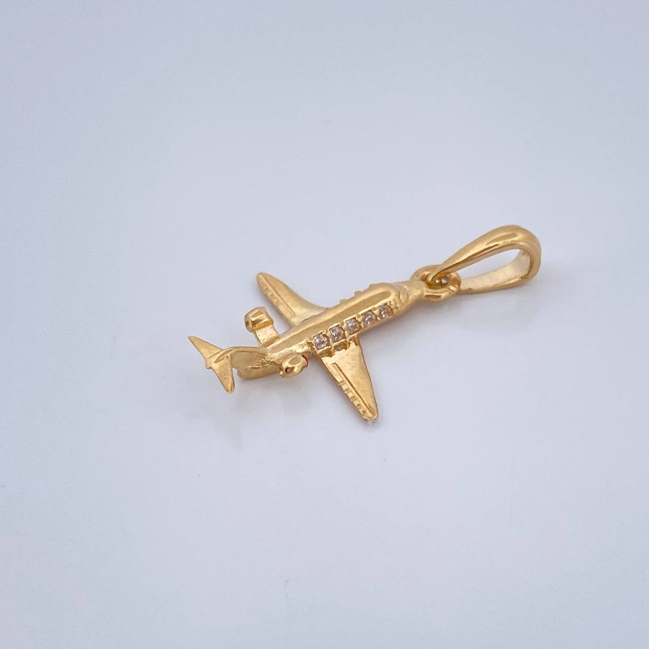Dije Avion 1.05gr / 2.5cm / Oro Amarillo 18K %