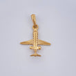 Dije Avion 1.05gr / 2.5cm / Oro Amarillo 18K %