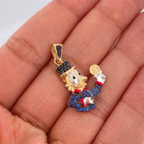 Dije Pato Inspirado 3.4gr / 3cm / Tres Oros 18K %