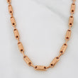 Cadena Rustica Tribal 14g / 60cm / 3.59mm Oro Rosa 18K