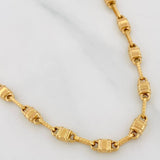 Cadena Rustica Barril 10.55g / 60cm / 3.69mm Oro Amarillo 18K