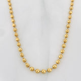 Cadena Militar 15.95g / 65cm / 3mm Oro Amarillo 18K