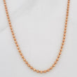Cadena Militar 7.65g / 60cm / 2mm Oro Rosa 18K