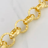Pulso Aros 21.85g / 24cm / 5.85mm Plata Vermeil 925